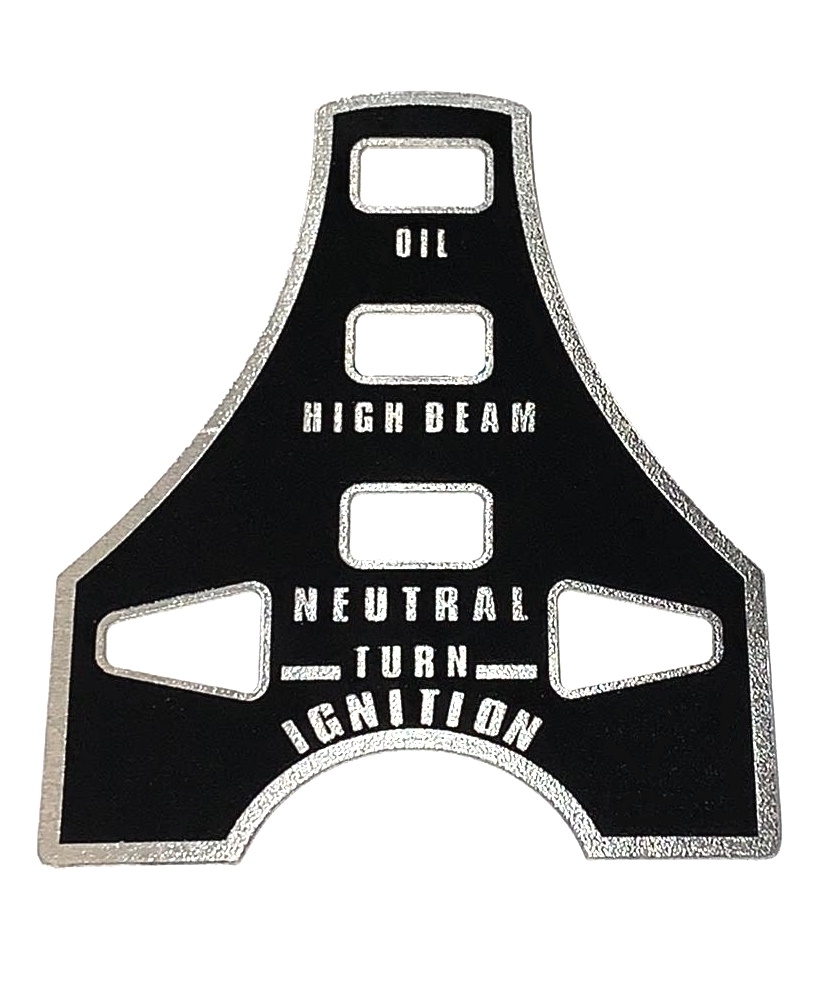 Placa Painel Igrejinha réplica CB400 Four CB550 CB750 K5 K6 K7 K8